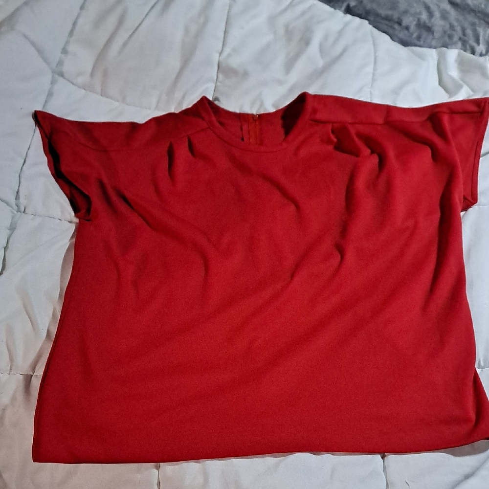 Vtg Robert St. John Inc Red Top